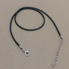 Black necklace, accessory, pendant, long sweater, Korean style, European style