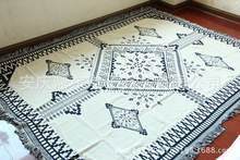 棉线编织线毯针织多用途毯盖毯装饰毯子欧式沙发巾盖巾空调毯