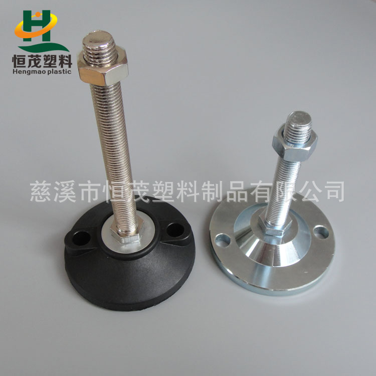 机械设备脚杯/M16M20塑料调节脚/固定调节水平调整脚