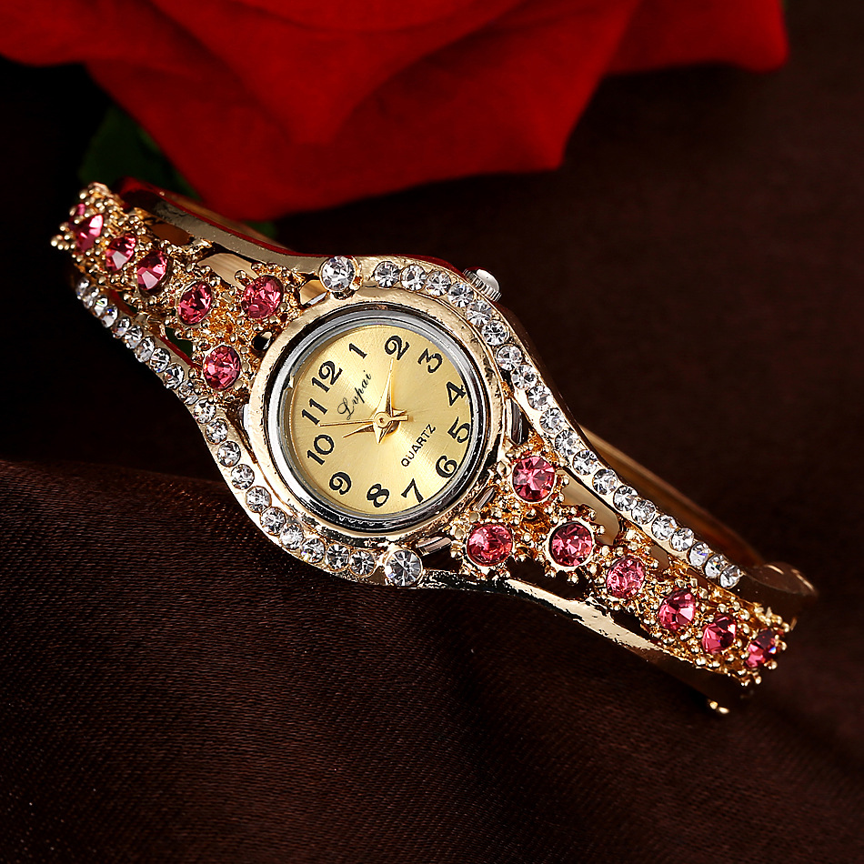 Luxurious Jewelry Quartz Women's Watches display picture 2