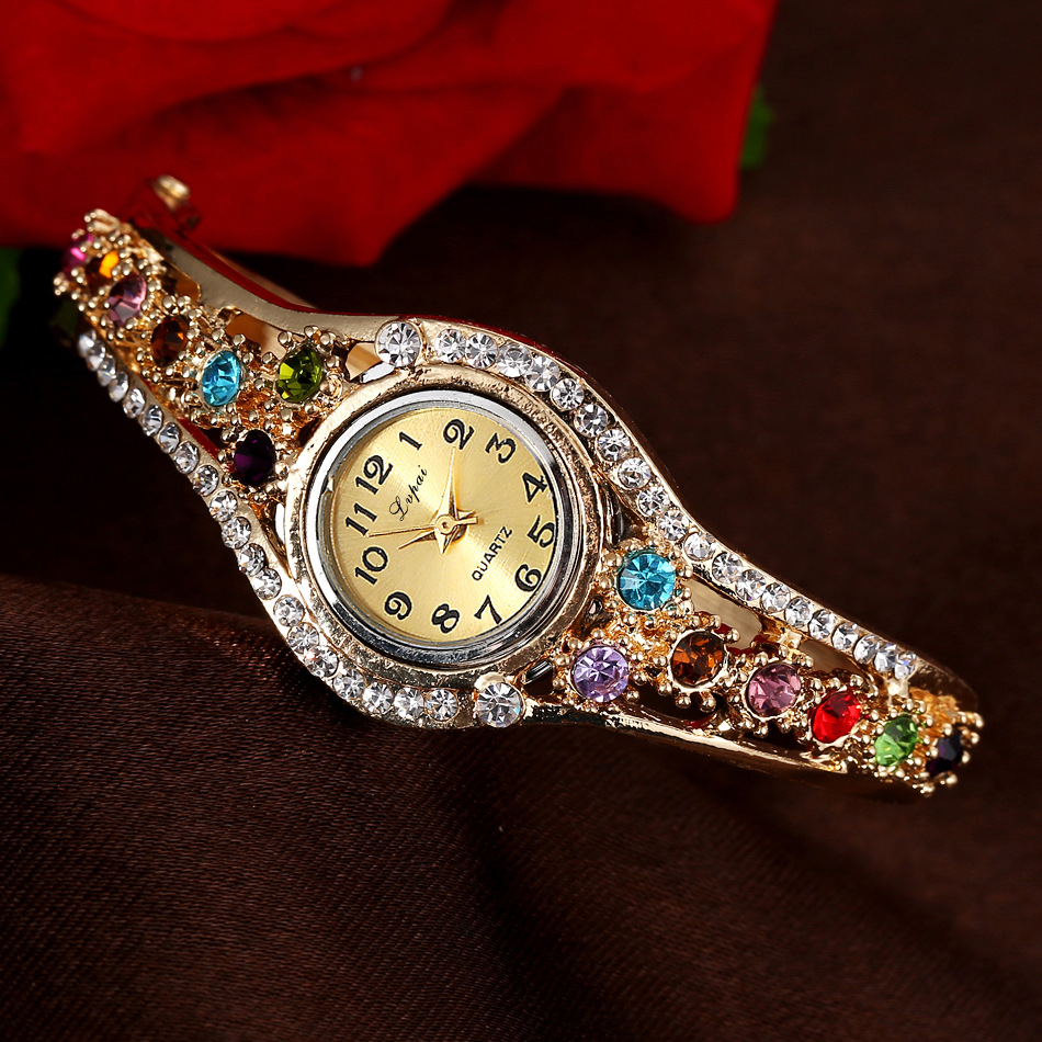Luxurious Jewelry Quartz Women's Watches display picture 1