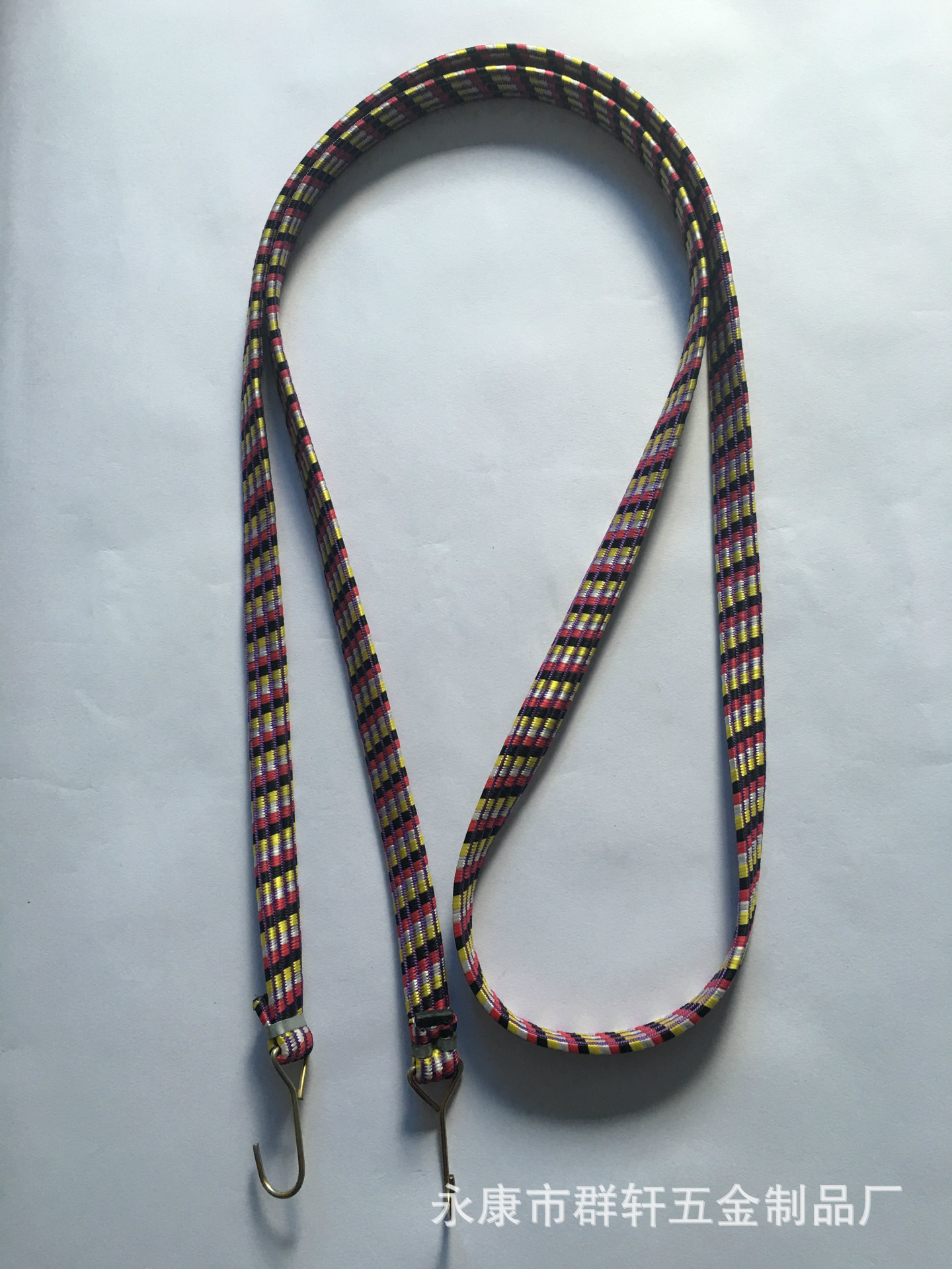 自行车货架行李绳 驮包捆绑绳 摩托车电动捆绑带 弹力绳 绑带五彩