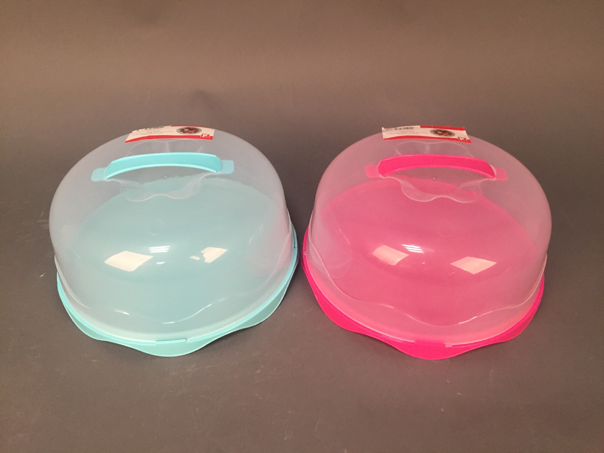 10寸 8寸手提塑料蛋糕盒 PP透明蛋糕盒 生日蛋糕保鲜盒 反复使用