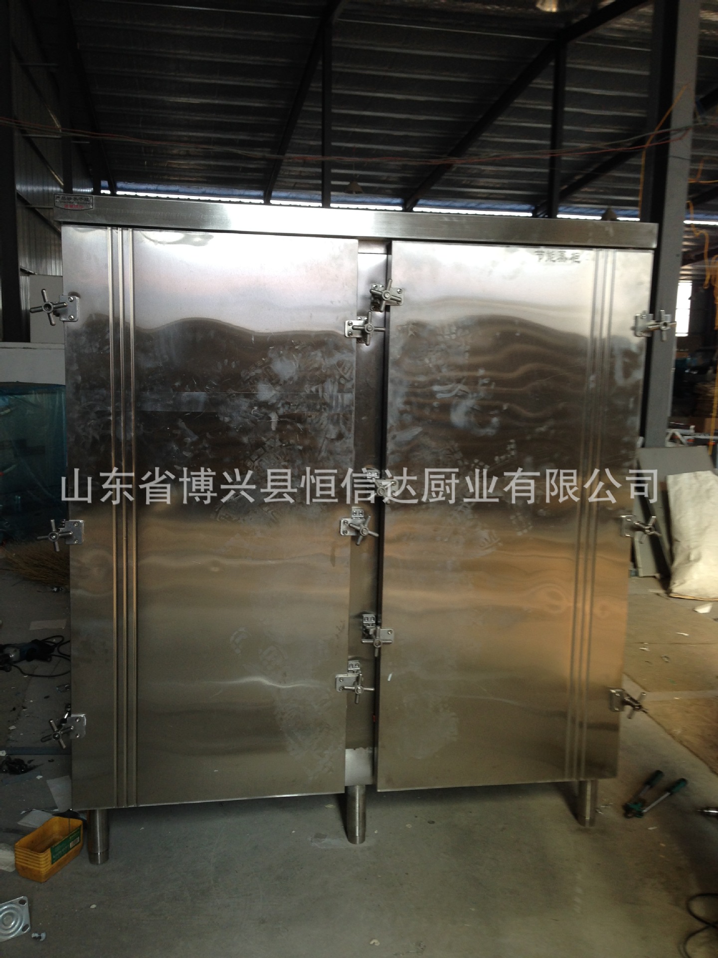 60盘大蒸房工程款蒸房60层大蒸柜推车式蒸房博特佳蒸房双门蒸房