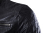 Aowofs high quality leather collar British motorcycle leather punk leather jacket spot