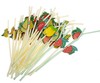 Bar party decoration/art straw/fruit pull -out flower disposable straw/modeling straw