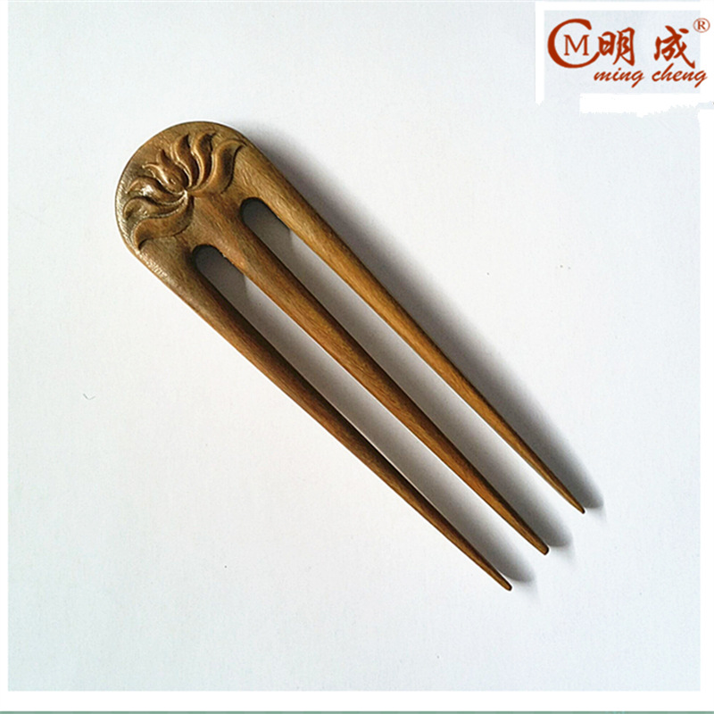 Chinese hairpin green sandalwood