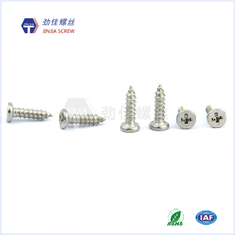 东莞厂家热销 扁圆头自攻牙CA1.6*5.0不锈钢螺丝