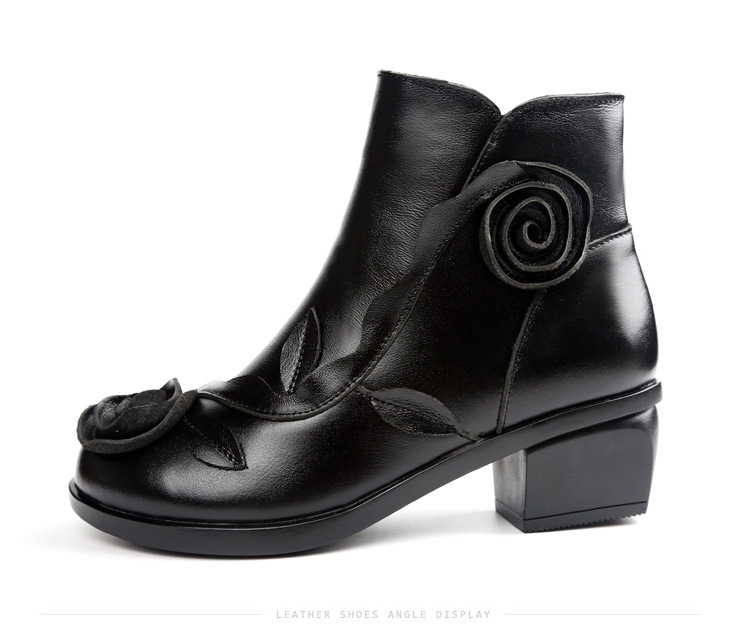 Bottes femme TRANQUILLEMENT en En cuir - Ref 3355123 Image 46