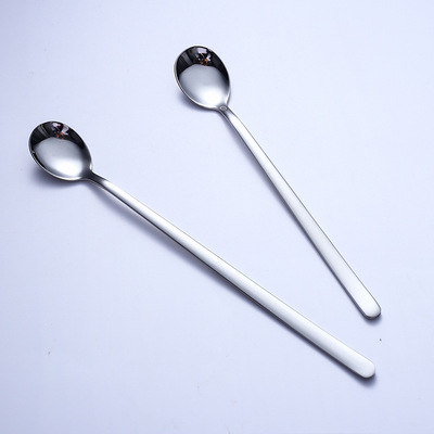304 Stainless steel cutlery summer Cold store Long handle Ice scoop Stirring spoon Ice cream Ice scoop Cocktail spoon