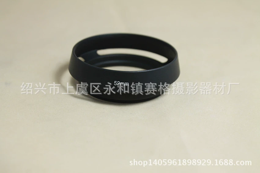 Клон лайкра капюшон 52 мм металлический полый капюшон косой выдолбленный капюшон