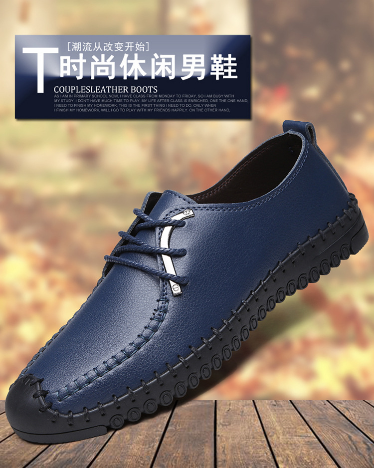 Chaussures homme en cuir véritable - Ref 3445826 Image 22