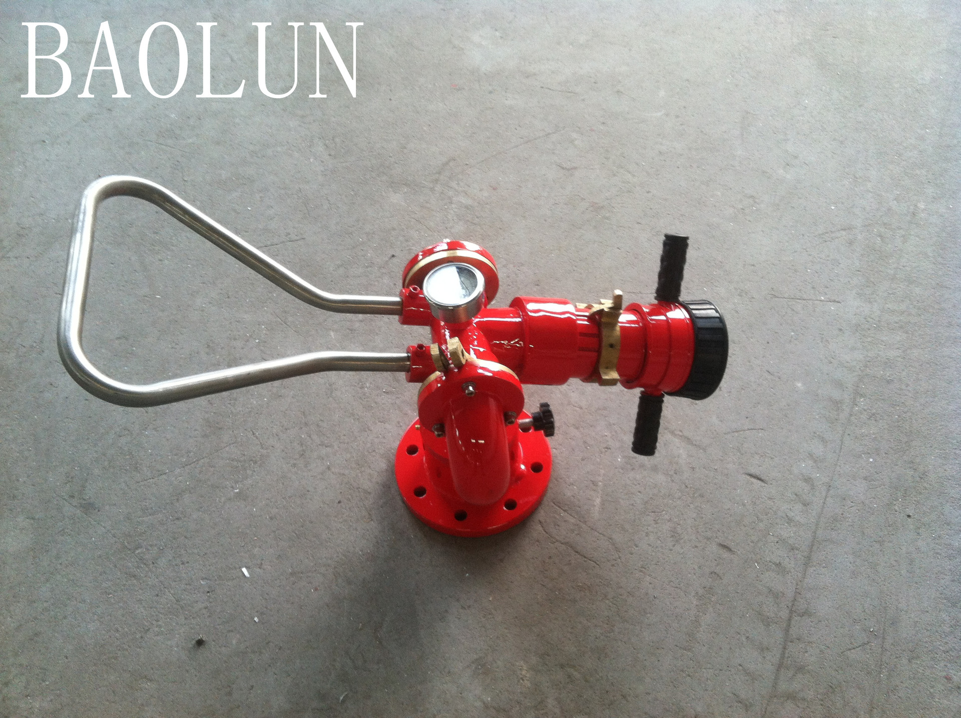 固定消防水炮厂家直销带消防球阀PS30-50D配件消防炮PS30厂家直销