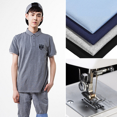 clothes clothing machining Men's T-shirt machining men's wear Polo Labor and materials customized Free of charge Playing board