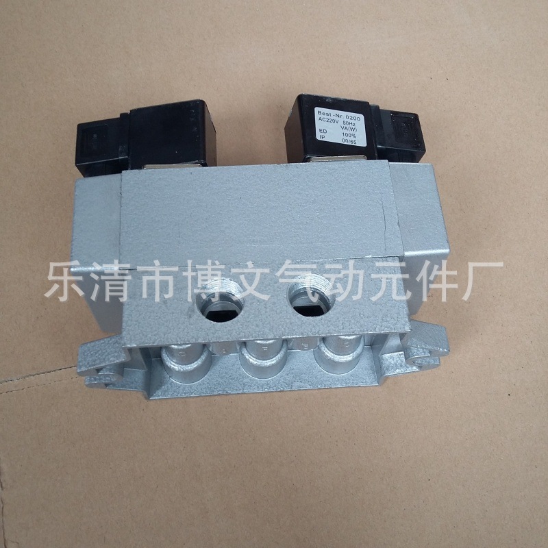 K25D2-10二位五通双作用电磁阀 电控滑阀 双电控K25D2H-10