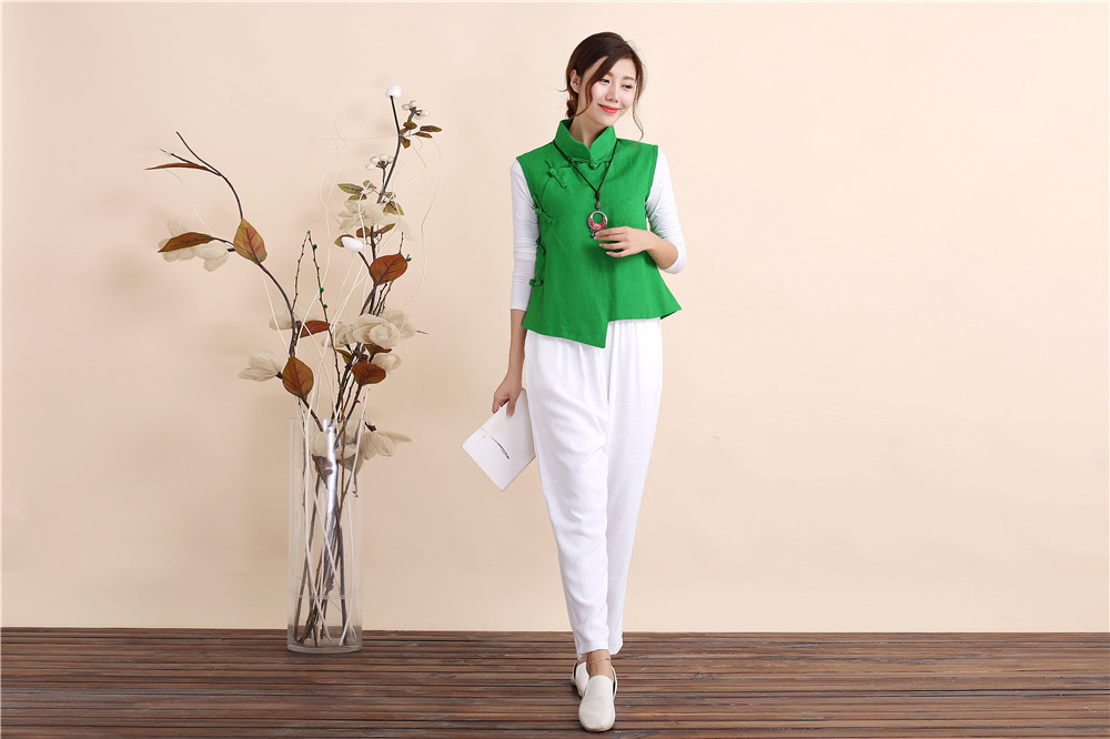 Gilet femme MA FAN TISSU en Chanvre - Ref 3316987 Image 61