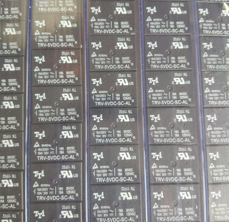 原装正品TTI继电器TRV-5VDC-SC-AL 16A 可代替HF7520-005-HSTP
