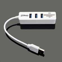 COMBO usb 2.0 hub+xSD/TFx ֙C xȡ