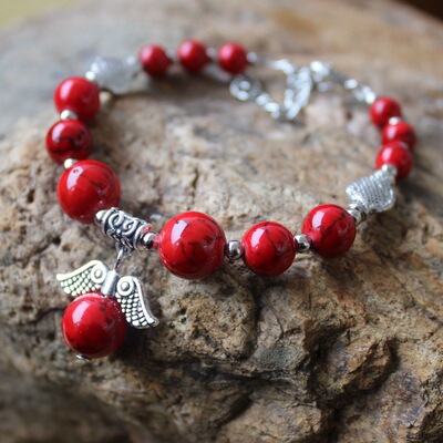 Yunnan Travel? Anniversary Jewelry wholesale Ethnic style Bracelet Tibet Collectables Hand string Color stone Bracelet QSL165