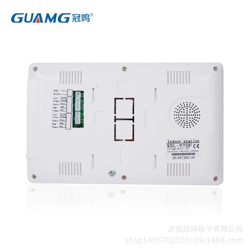 厂家直销智能楼宇门禁可视对讲 高清彩色可视家用别墅对讲门铃