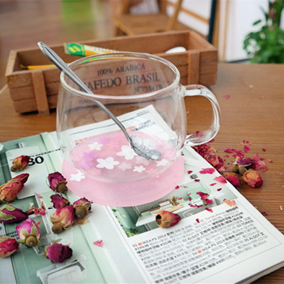 玻璃杯子 茶杯 水杯饮料杯牛奶杯创意早餐杯