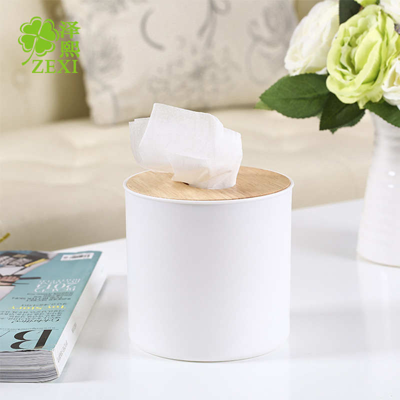 Z3260 originality oak roll of paper Tissue box a living room household tissue Tissue box originality desktop storage box