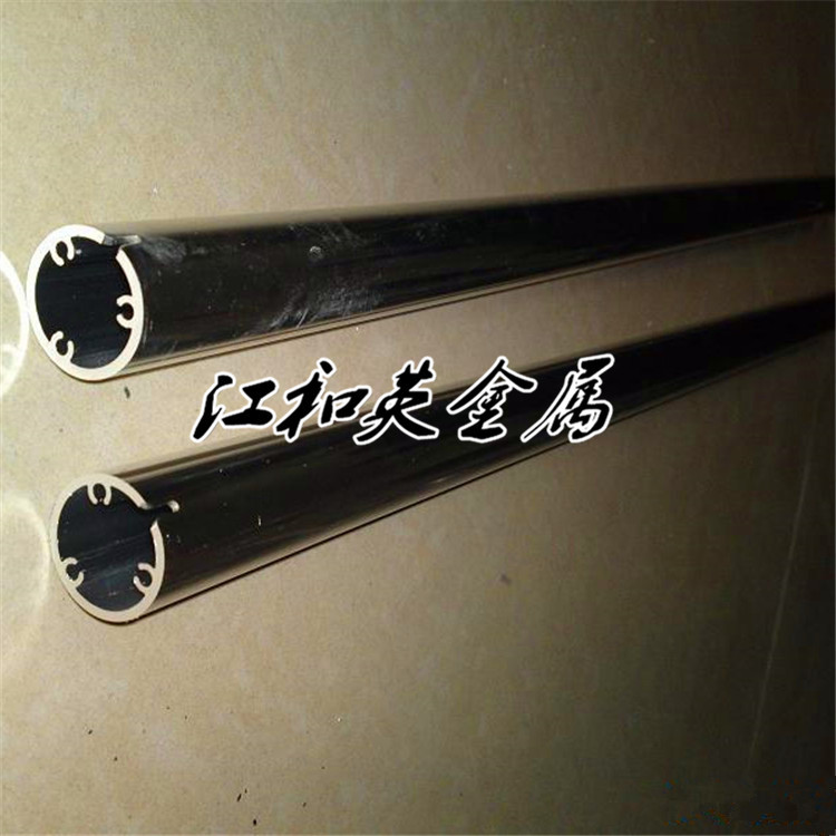异型铝合金管材供应  阳极氧化