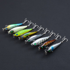 Cross-border Lure Bait, 8 Color Options for All Swimming Layers, Bionic Pencil Lure, 6.5cm / 11g, Topwater/Bottom-Fishing Plastic Hard Bait