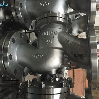 止回阀H41W-40P升降式法兰不锈钢单向止回阀
