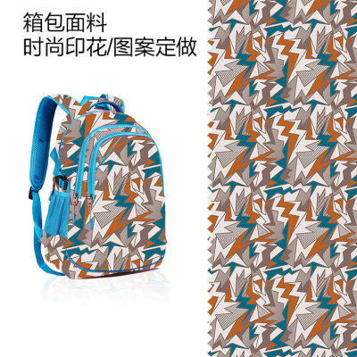 箱包面料数码印花加工印花厂广州番禺南村牛津布面料布料印花加工