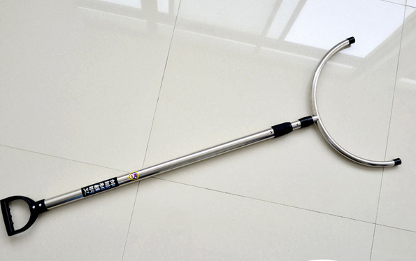 钢叉 保安器材 学校校园工厂伸缩防护 钢叉保安用品