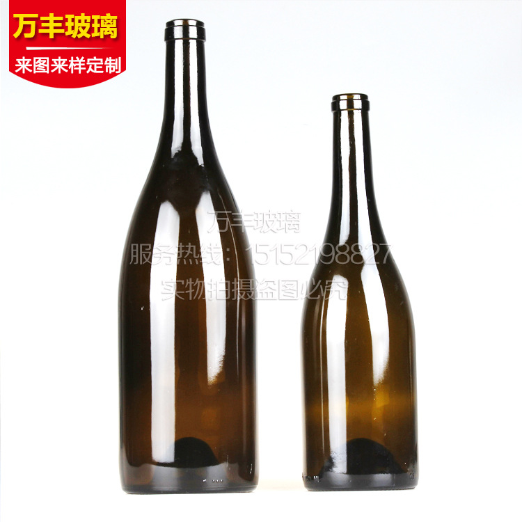 厂家直供大肚葡萄酒瓶500ml750ml自酿梅酒瓶创意红酒瓶装饰酒瓶