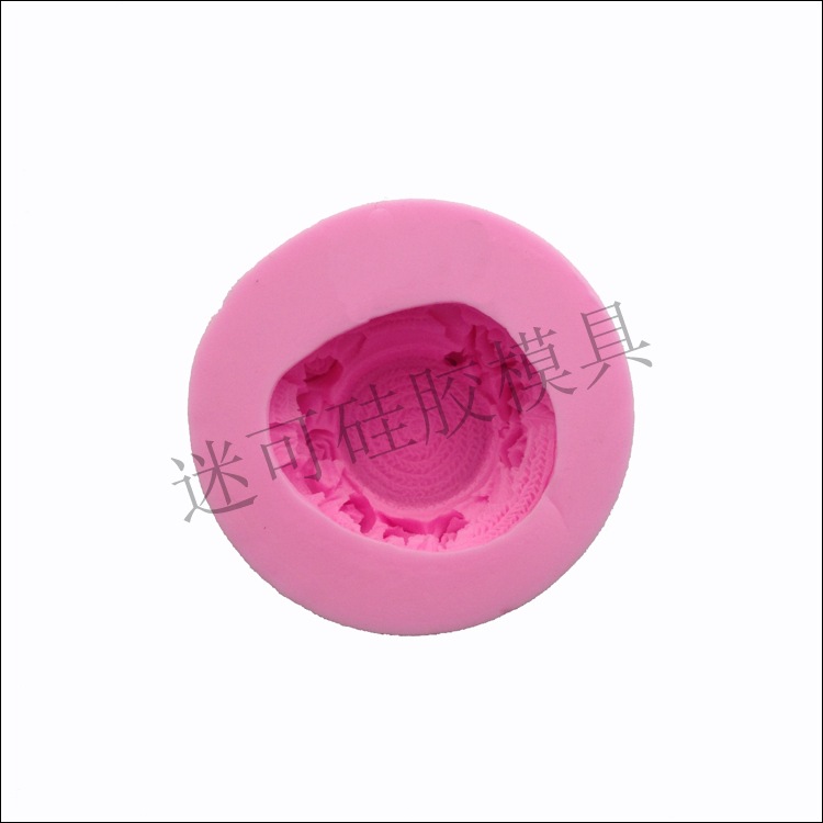Sombrero de La Flor jabón hecho a mano del molde silicona chocolate DIY pastel decoración herramienta Ventas Directas fábrica