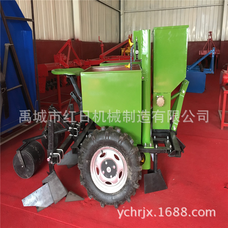 大量批发土豆种植机 双垄2行 马铃薯土豆播种机  农用机械
