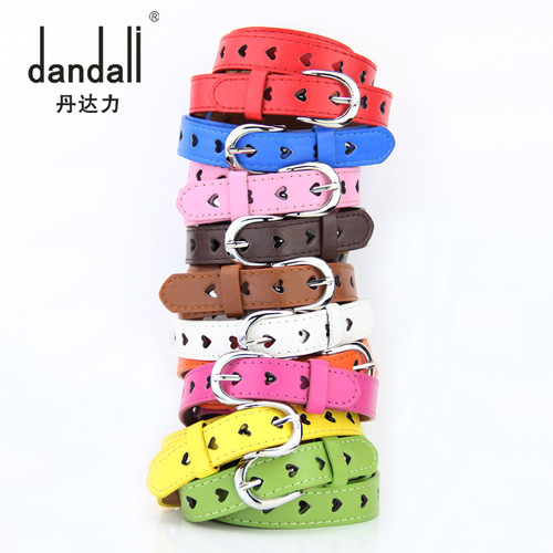Women's Belts Pin Buckle Belt Spring and Summer New Women's Versatile Decorative Pants Belt Hollow Heart Shape Dandali Manufacturer