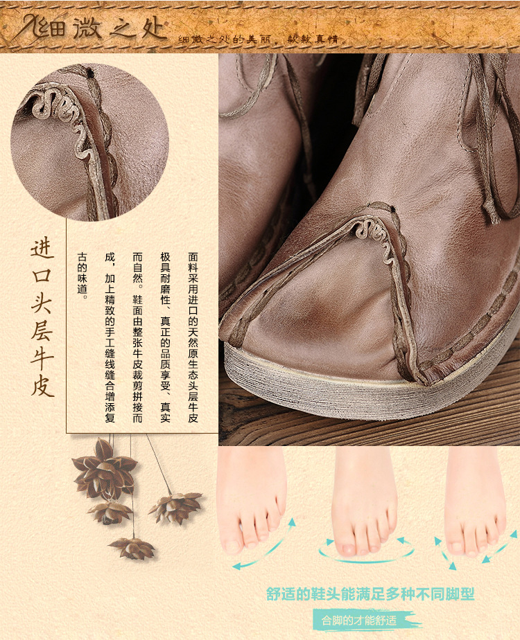 Bottes femme NATIONALITé HUI en En cuir - Ref 3355350 Image 18