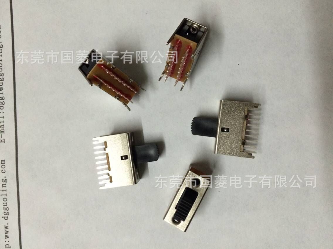 SS-62D02G10(6P2T)两档18PIN拨动开关  开关 厂家直销
