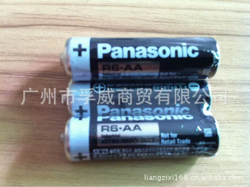 Батарея Panasonic R6, углеродная, комплект из 5 штук