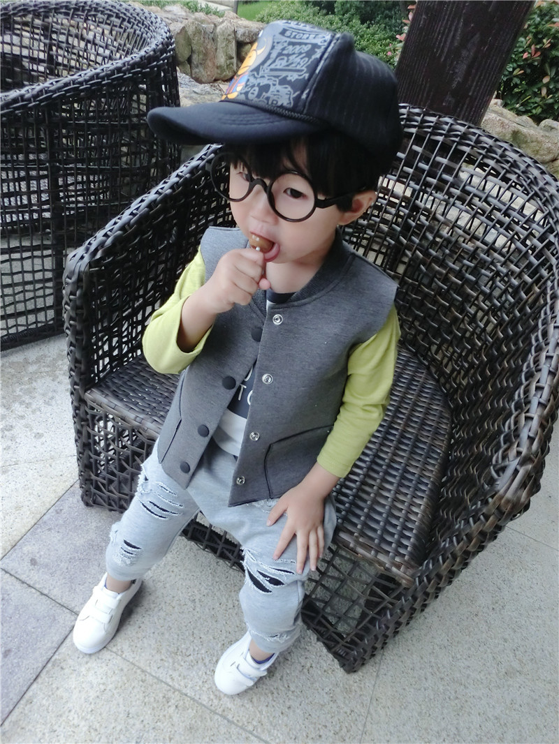 Gilet enfant en Toile de coton - Ref 2070487 Image 9