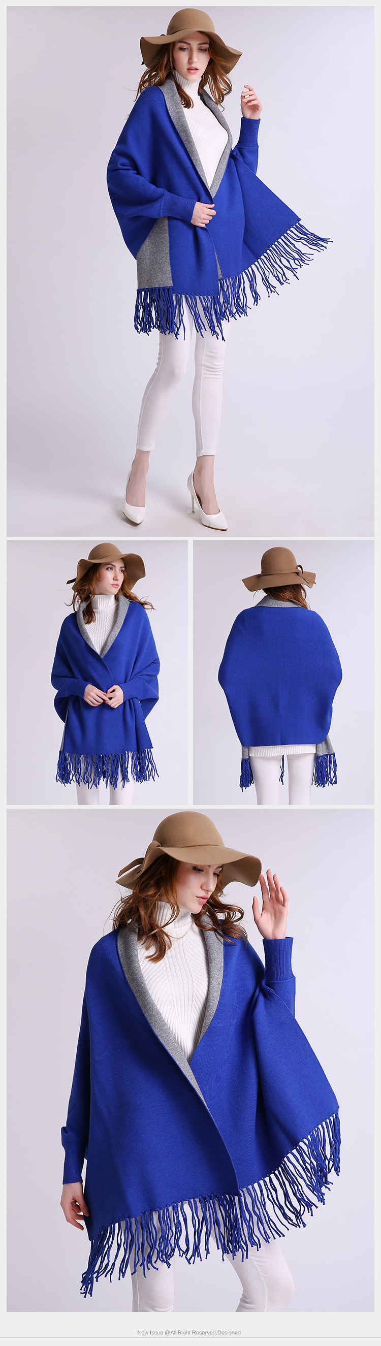 Blouson femme en Cachemire - Ref 3321401 Image 41