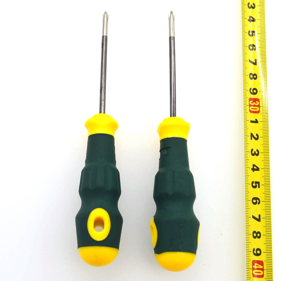 Slotted/ Philips Screwdriver, Two-color Plastic Handle Screwdriver, Screwdriver Tool, Strong Magnetic Screwdriver