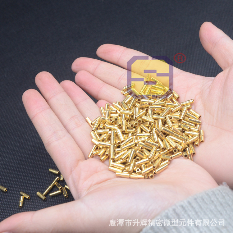 镀金黄铜插针 接线公母插针 精密防水PIN针