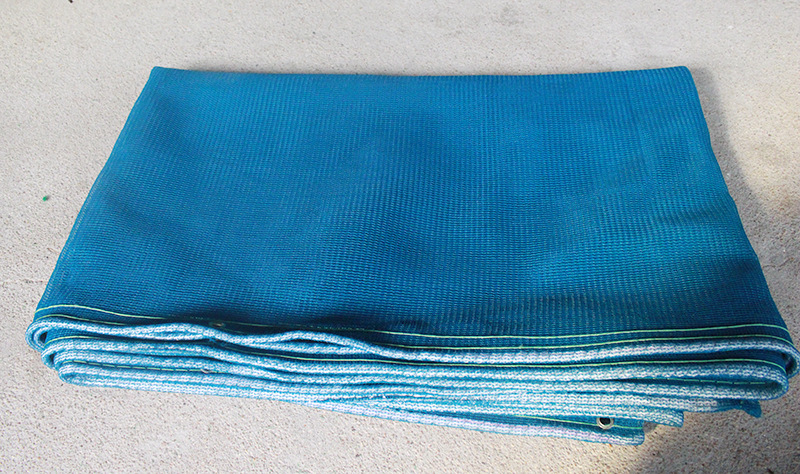 蓝色网布