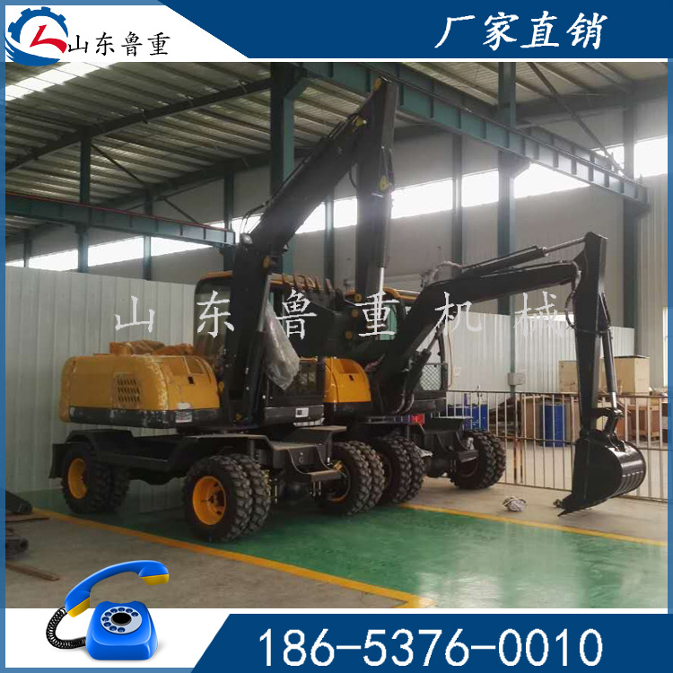 轮胎式挖掘机 微型挖掘机价格 质量保障 货真价实