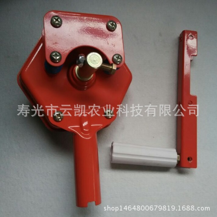 Shouguang Manufactor Direct selling greenhouse greenhouse parts Hand shake Roll film device Shake Rolled steel gear