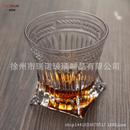 威士忌酒杯 水晶玻璃酒杯白酒杯玻璃威士忌杯玻璃杯创意玻璃水杯