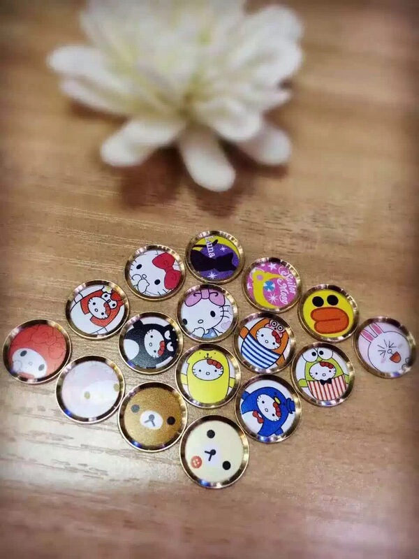 Suitable for new iphone7plus fingerprint paste 6S/6Plus fingerprint identification button paste cartoon pattern Suitable for new iphone7plus fingerprint paste 6S/6Plus fingerprint identification button paste cartoon pattern
