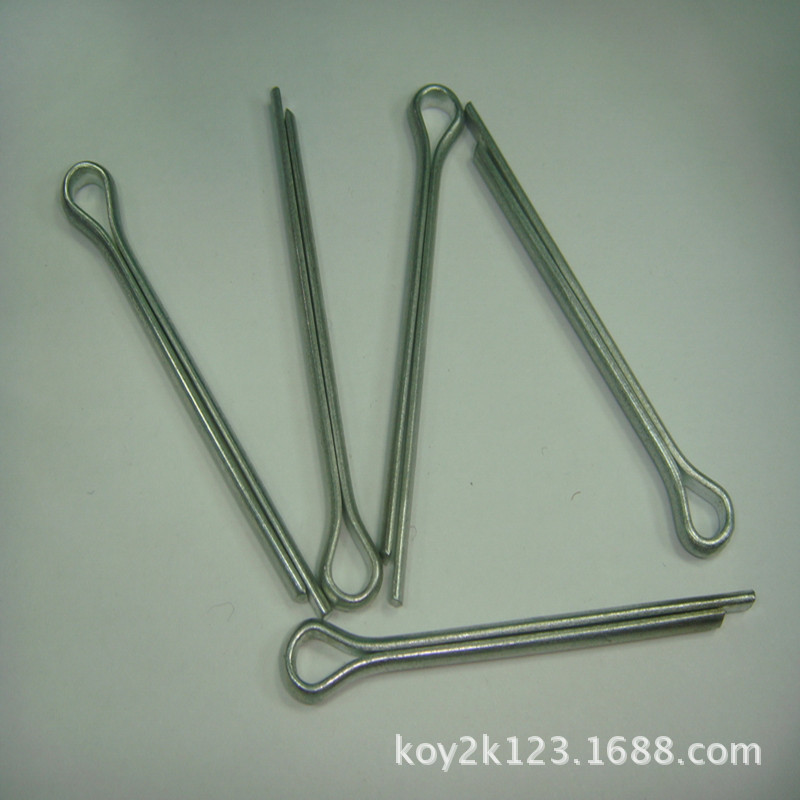 GB91镀锌开口销 插销 发夹销 弹簧销 销子 U形销M1.5~M12