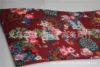 Flower blooming rich wine red