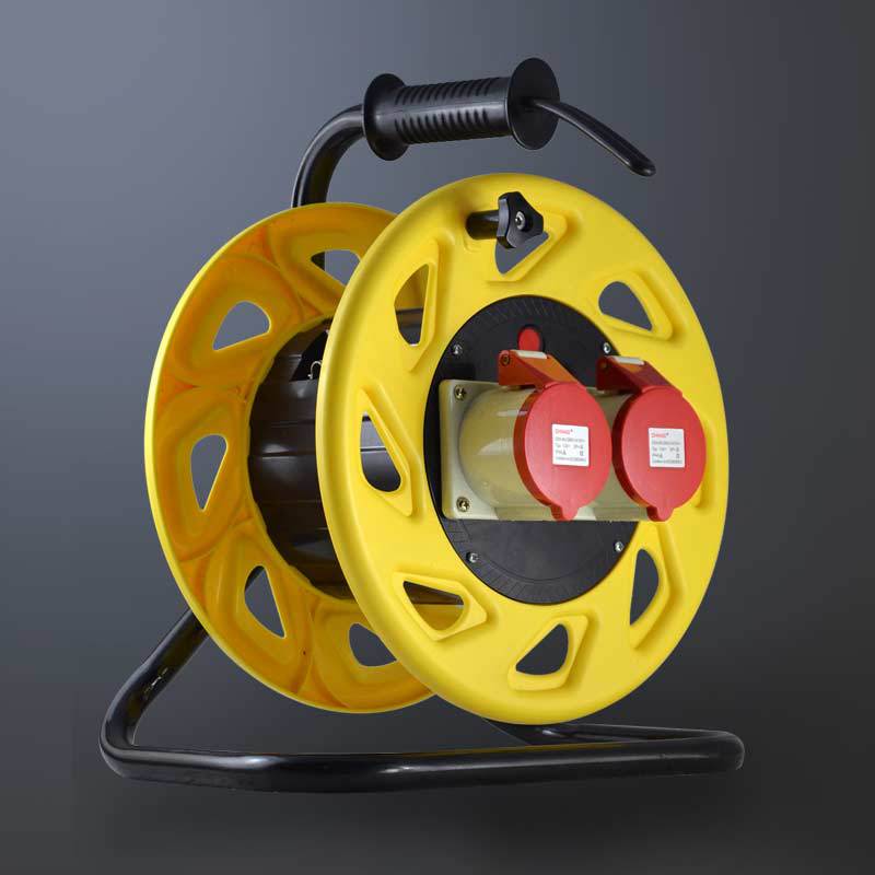 Tripod Cable Dribbling Industry socket IP44 level -32A5 Core( P-W32S5 )Industrial Cable Disk